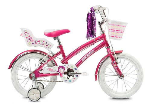 Bicicleta Olmo Rodado 16 Tiny Friends Infantil Acero Nenas