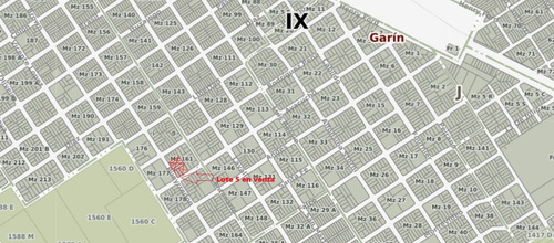 Vendo Lote Garin Escobar Gran Buenos Aires Norte Con Escritura Dominial 15000 Dolares