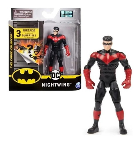 Batman Figura Nightwind Version Red Spin Master Coleccion