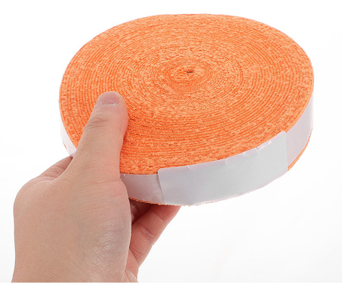 1 Rollo De Cinta Adhesiva De Fibra Para Raquetas De Tenis Y