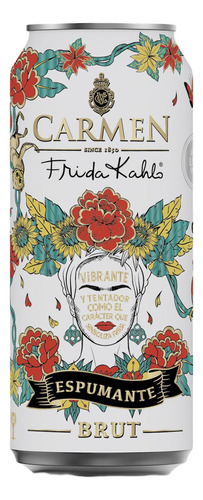 Espumante Frida Kahlo Brut Lata 250cc