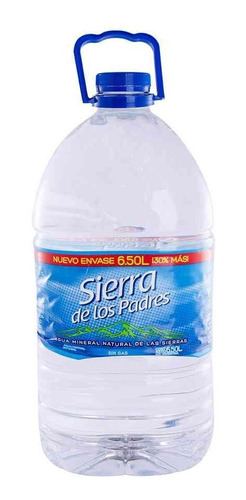 Agua Sierra De Los Padres 2 Botellones De 6.5 Litros Cada Un