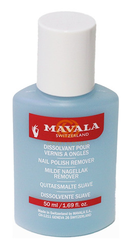 Mavala Blue Removedor De Esmalte 50ml - Nail Polish Remover 