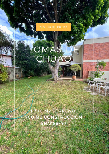 Se Vende Casa 600m2 Lomas De Chuao 4344