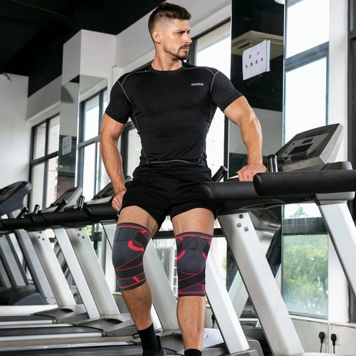 1 Par De Rodilleras Deportivas De Compresión Para Gimnasio
