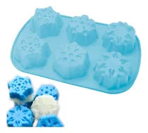 Comprar Molde De Silicon Copos Navidad Jabones Vela