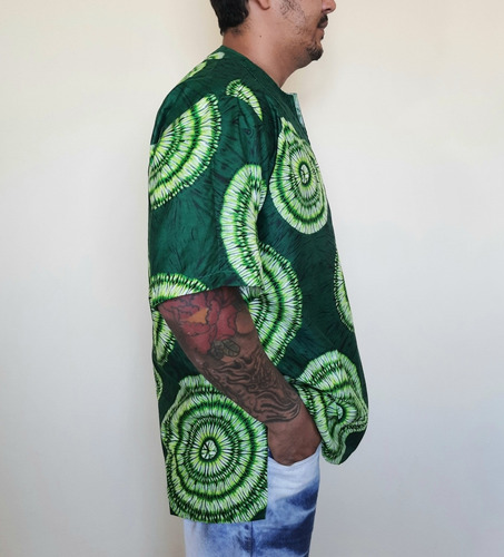 Imagem 3 de 4 de Blusa Bata Masculina Tecido Eduardo