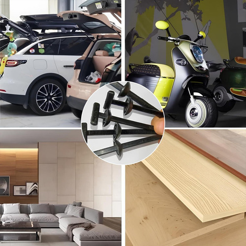 100 Peças Fivela De Amarração Com Travamento Automático