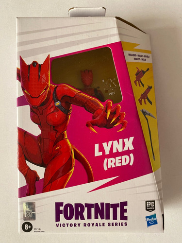 Lynx Red Fortnite Victory Royale Series Figura 6 Pulg Hasbro (Usado)