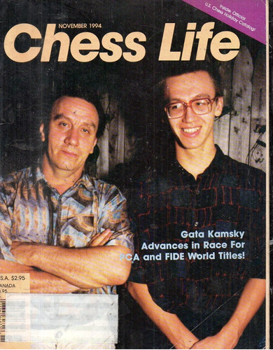 Revista Chess Life Ajedrez Usa Año 1994 Completo 12 Revistas
