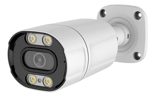 Cámara Ip Poe 4k Bullet Smart-led Mic Onvif Ieee802.3 