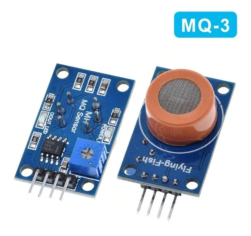 Sensor Gas Mq3 Mq-3 Sno2 Alcohol Gasolina Humo Arduino