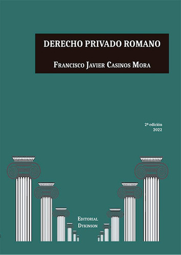 Libro Derecho Privado Romano - Casinos Mora, Francisco Ja...