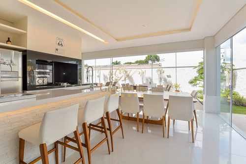 Imagem 18 de 30 de Casa De Luxo Com Piscina, 4 Suítes, 10 Vagas De Garagem Com 654m² De Área Útil À Venda Por R$ 4.900.000,00, Jardim Social, Curitiba, Pr - Pr - So0084_green