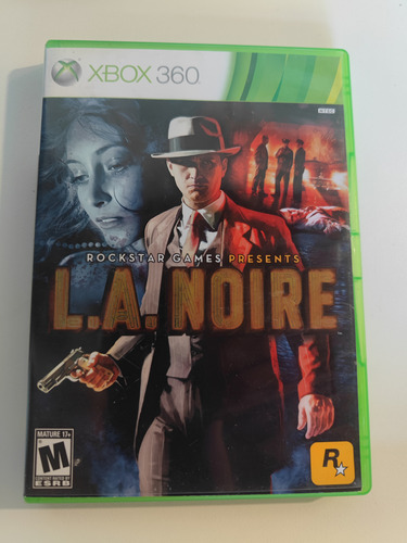 La Noire Xbox 360 Original Dvd Semi Novo Envio Imediato 