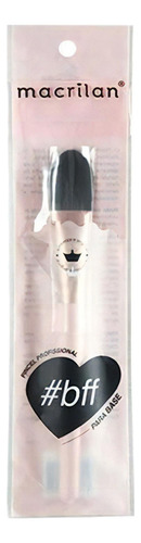 Pincel De Base - Bff Macrilan F02 Cor Rosa