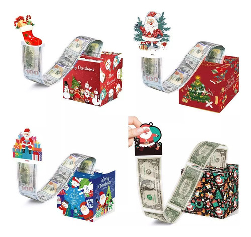 Para Caja De Regalo Sorpresa De Explosión Navideña