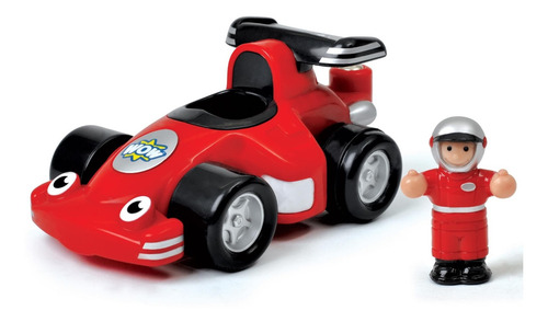 Auto De Carrera Con Muñeco Robbie Mini Wow