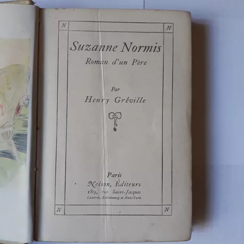 Suzanne Normis - Roman D'un Pére Henry Greville