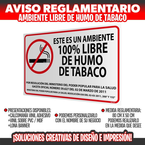 Aviso Cartel Reglamentario Evita Multas - Gaceta Oficial