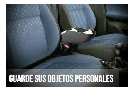 Imagen 5 de 5 de Apoyabrazo Universal Rebatible Regulable Guantera Negro Iael