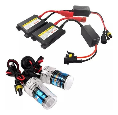 Kits De Lamparas Xenon 9 A 16 V - H1 Conector 8000 K