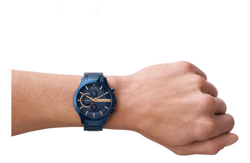 Reloj Armani Exchange Ax2430 Cronógrafo Para Hombre Inoxidab
