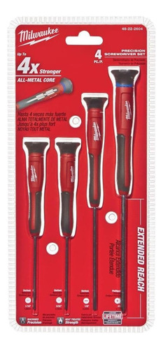 Milwaukee 48   22   2604 4-piece Set De Destornilladore