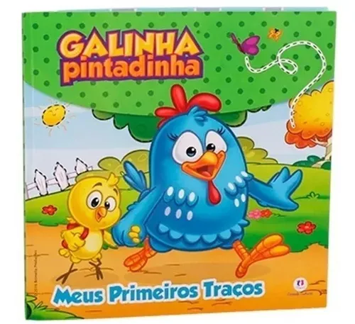 Livro Infantil Galinha Pintadinha Meus Primeiros Traços Ciranda Cultural -  Papelaria Criativa