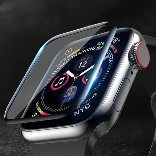 2 Películas Gel 3d Relógio Apple Watch 38mm 40mm 42mm 44mm