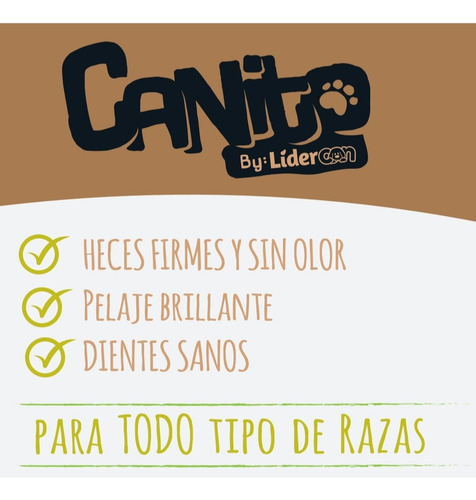 Alimento Para Perro Adulto Canito 20kg Todas Las Razas
