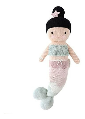 Luna The Mermaid Little 13  Hand-knit Doll - 1 Doll = 10 Mea