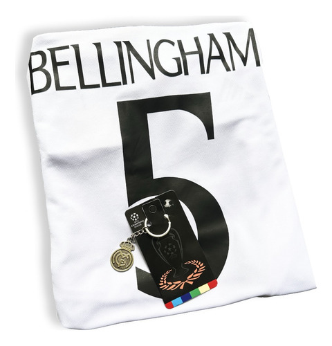 Camiseta Bellingham + Llavero Real Madrid