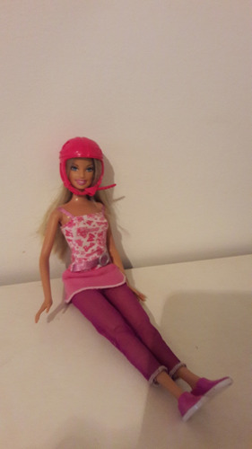 Muñeca Barbie Ciclista Original Mattel Articulada