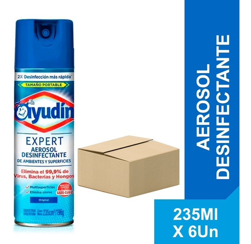 Ayudin Desinfectante Expert Original 235ml X 6un