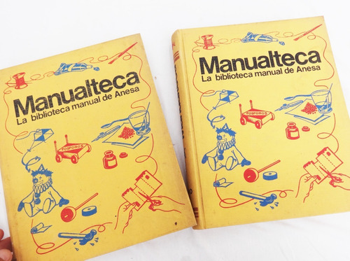 Libro Manualteca Lote Manual Anesa Arte Manualidades Colegio