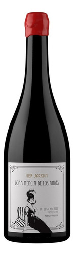 Vino Ver Sacrum Doña Mencia De Los Andes X 750 Cc