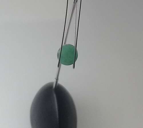 Esmeralda 0.685 Cts Redonda 4,0 Mm Extra Preciosa Clara A Verde Translucido Cor Forte Pedra Preciosa Extra Da Bahia Garantia Eterna