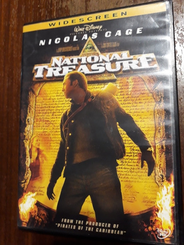 National Treasure Dvd Original Zona 1 Nicolas Cage