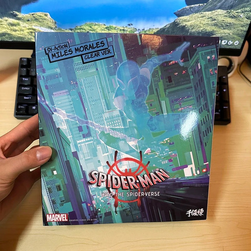 Homem-aranha Invisível Miles Morales Ver. Boneco De Ação