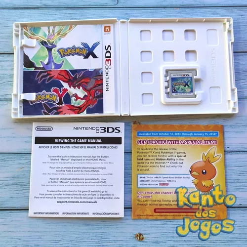 JOGO POKEMON X NINTENDO 3DS - TLGAMES