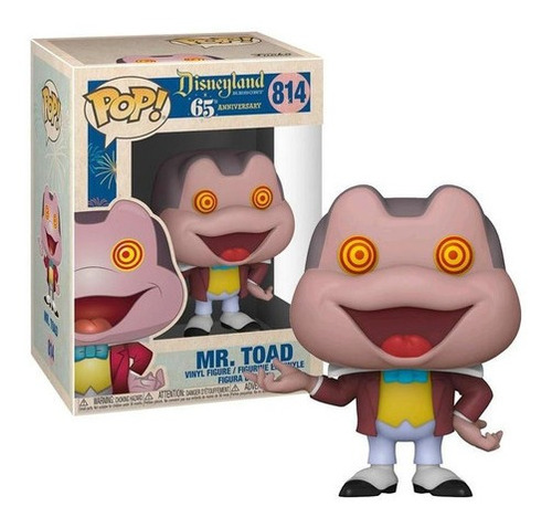 Boneco Funko Pop Disneyland: Mr. Toad #814