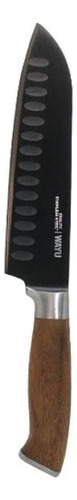 Cuchillo Santoku Wayu 30cm Acero Antiadherente