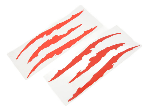 2 Peças De Adesivo De Carro Claw Marks Monster Scratch Adesi