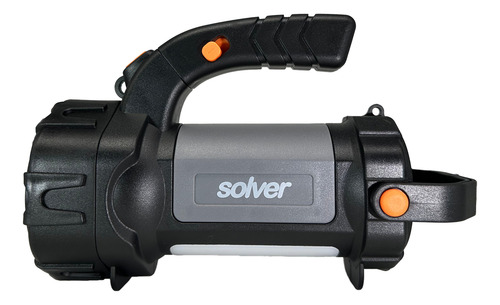 Lanterna Holofote Led Cree 5w Recarregavel Solver Slp-401 Portátil Resistente Potente Bivolt Recarregável