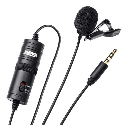 Microfone de Lapela Simples BY-M1- BOYA