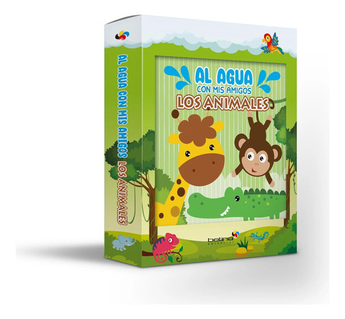 Al Agua Con Mis Amigos- Los Animales- Libro De Baño Infantil