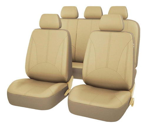 Js Funda De Cojín De Asiento De Automóvil Funda De 9 Piezas