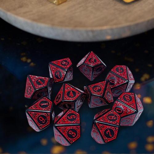 3 Juego De Dados Poliédricos De 2-6 Paquetes De 10x, 16 Mm