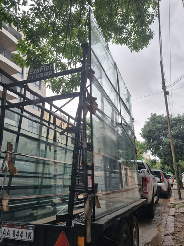 Fletes Con Trailer Para Vidrios Y Ventanas Con Caballetes
